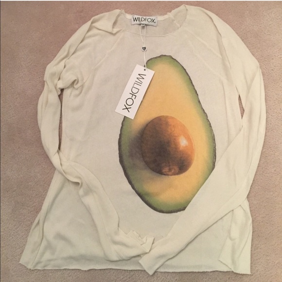 BNWT Wildfox Avocado Sweater - Picture 2 of 5